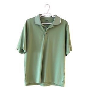 PGA Tour Mens Medium Gold Polo T-Shirt